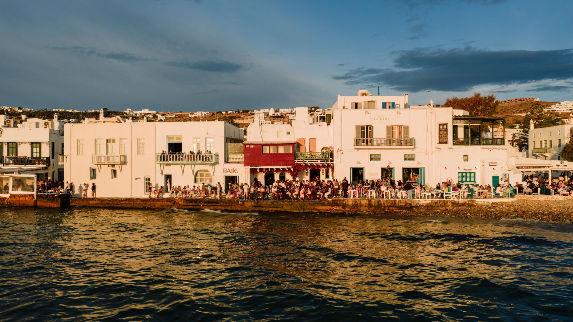 mykonos little venice alefkandra waterfront bars sea