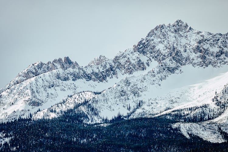 Snow Covered Mountain