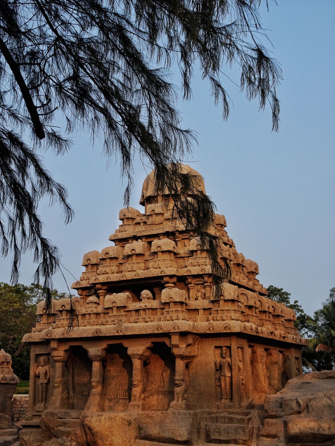 Temple Setting Ancient Stone Temple in Tranquil Setting · Free Stock Photo