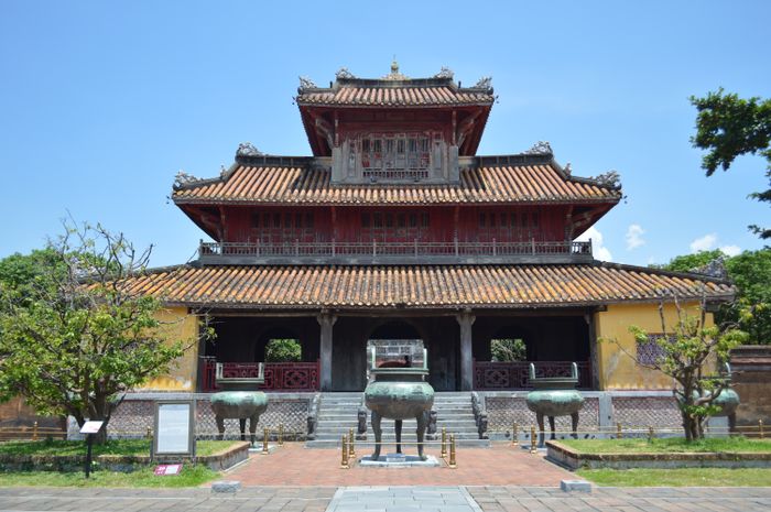 Ciudad Imperial de Hue Vietnam con sus murallas y palacios
