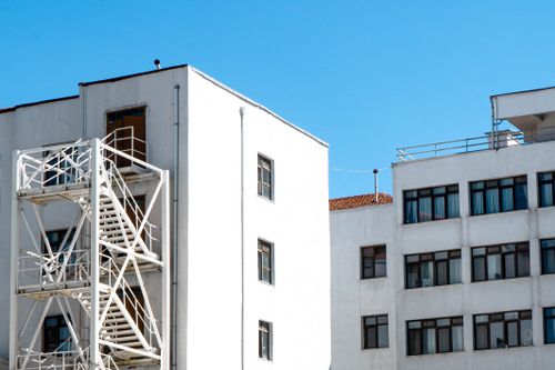 Free Contemporary urban buildings in Ankara, showcasing modern architecture under a clear blue sky. Stock Photo