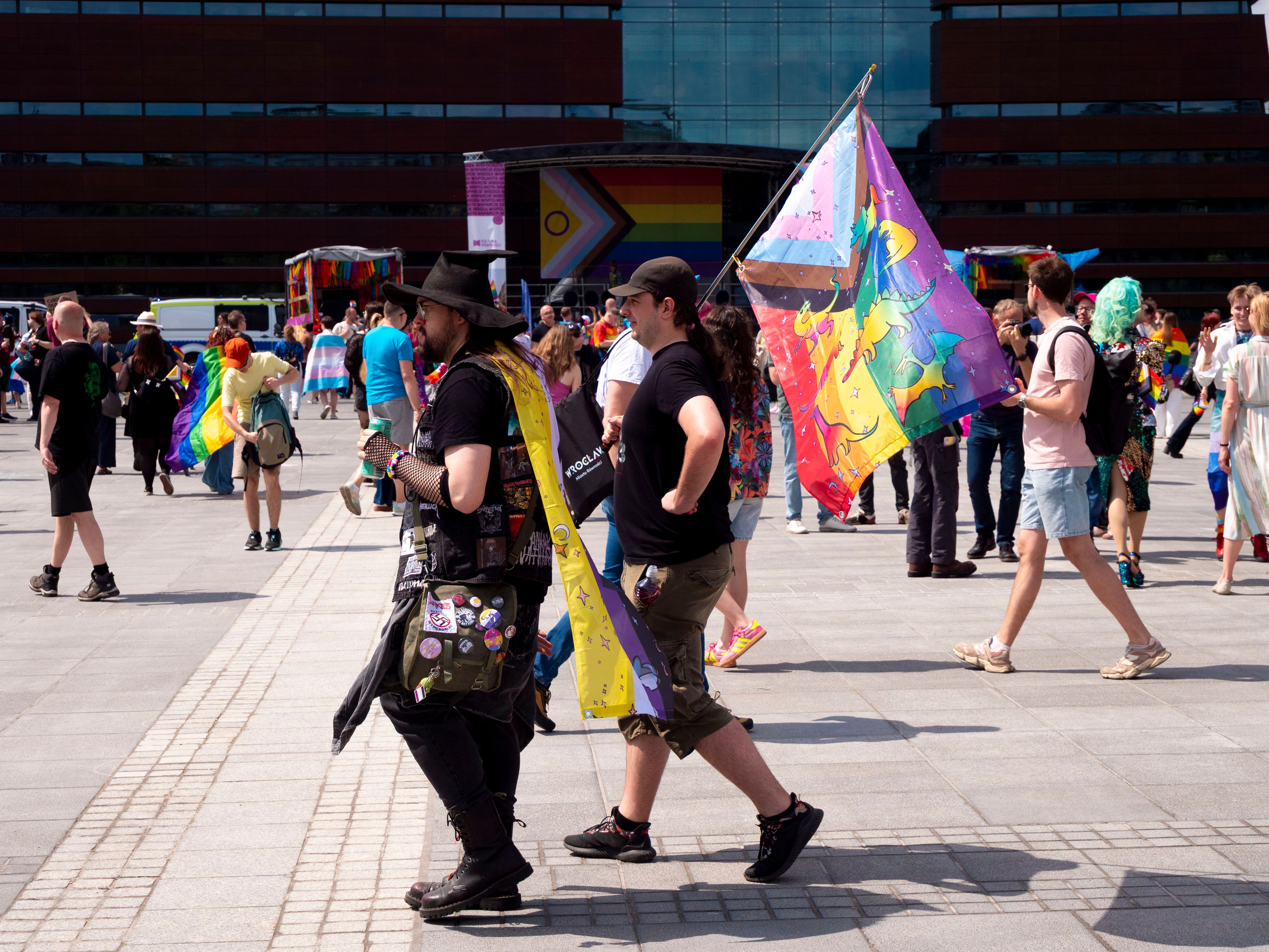 Rainbow flags await Egypt and Iran at awkward World Cup Pride Match
