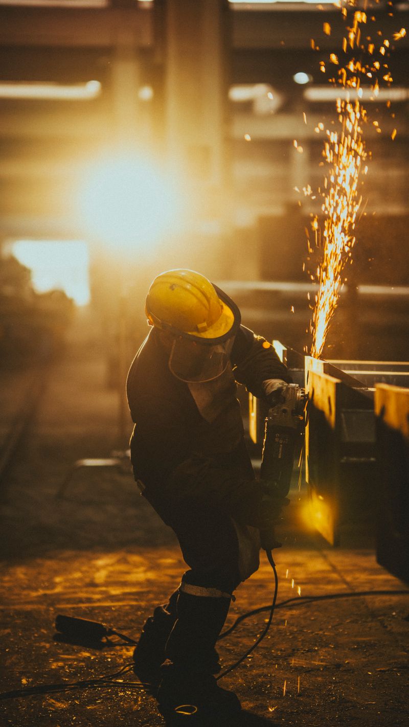 Arbeitsunfall mit Schutzausrüstung