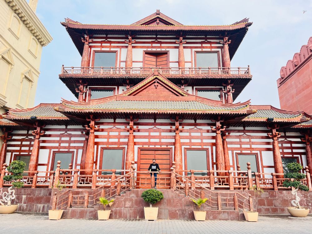Asian Building Sytle Traditional East Asian Architecture in Bright Daylight · Free Stock Photo