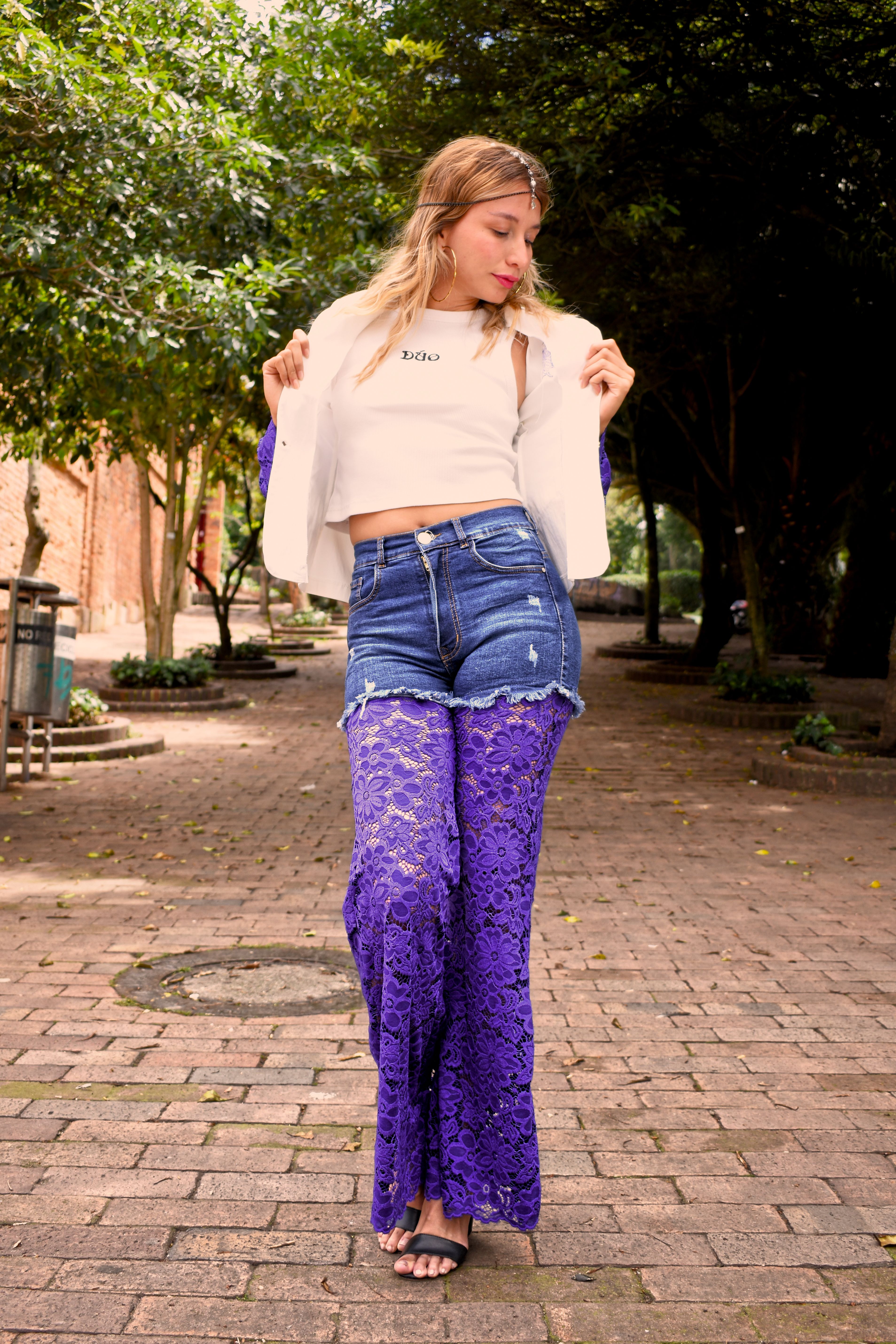 Calça Flare Jeans