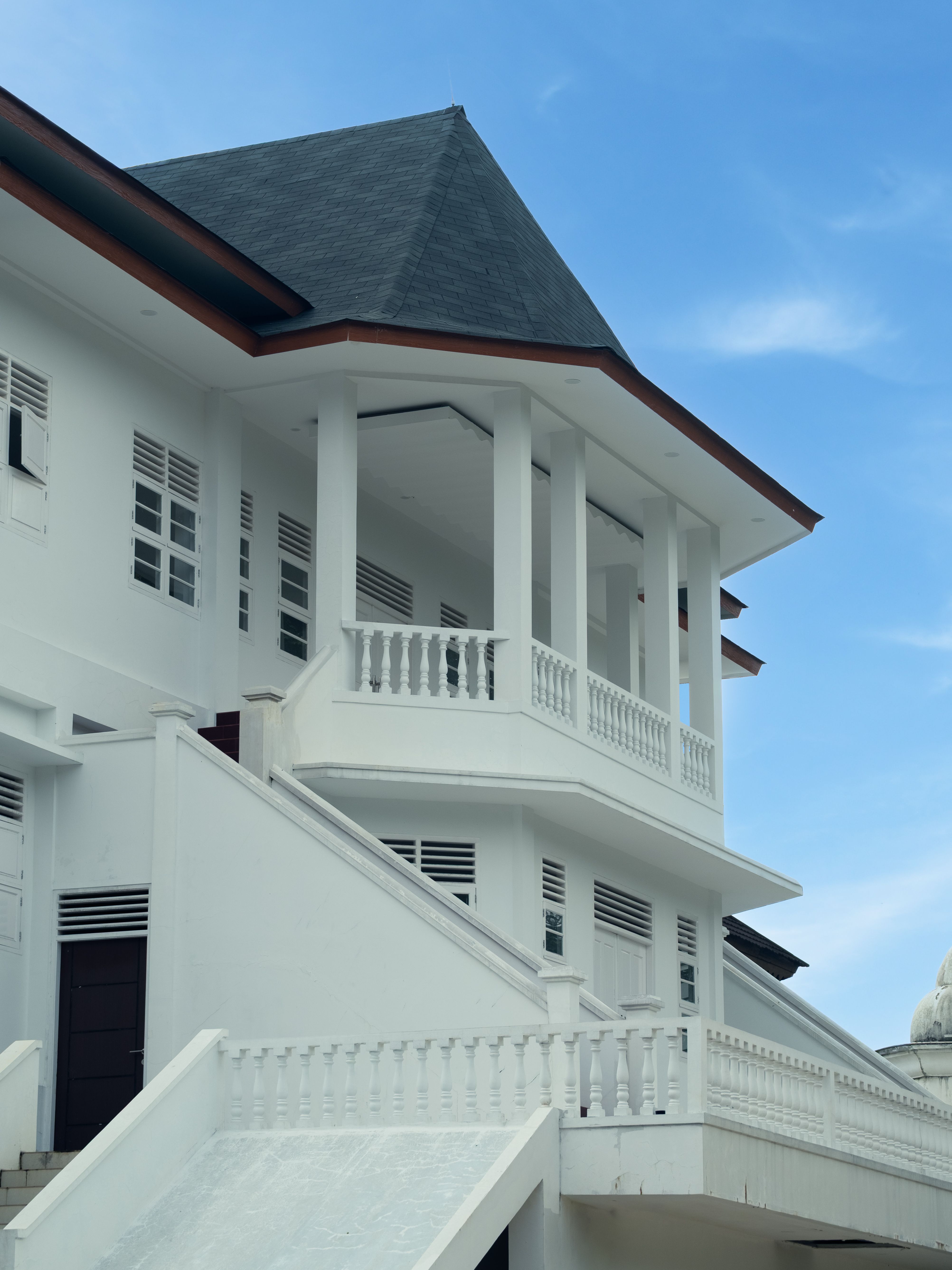 Modern White Architectural Building Design