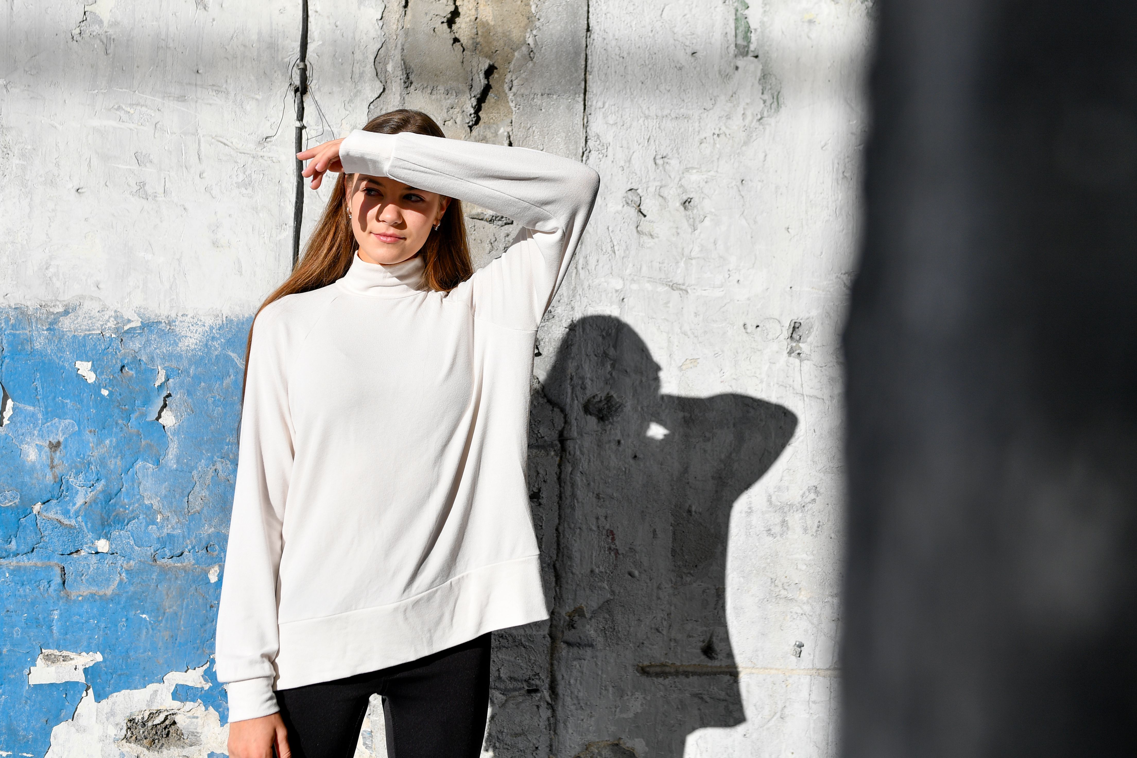 Weißes Baumwollhemd mit langen Ärmeln — Empfehlung für Leichtes Hemd für Layering