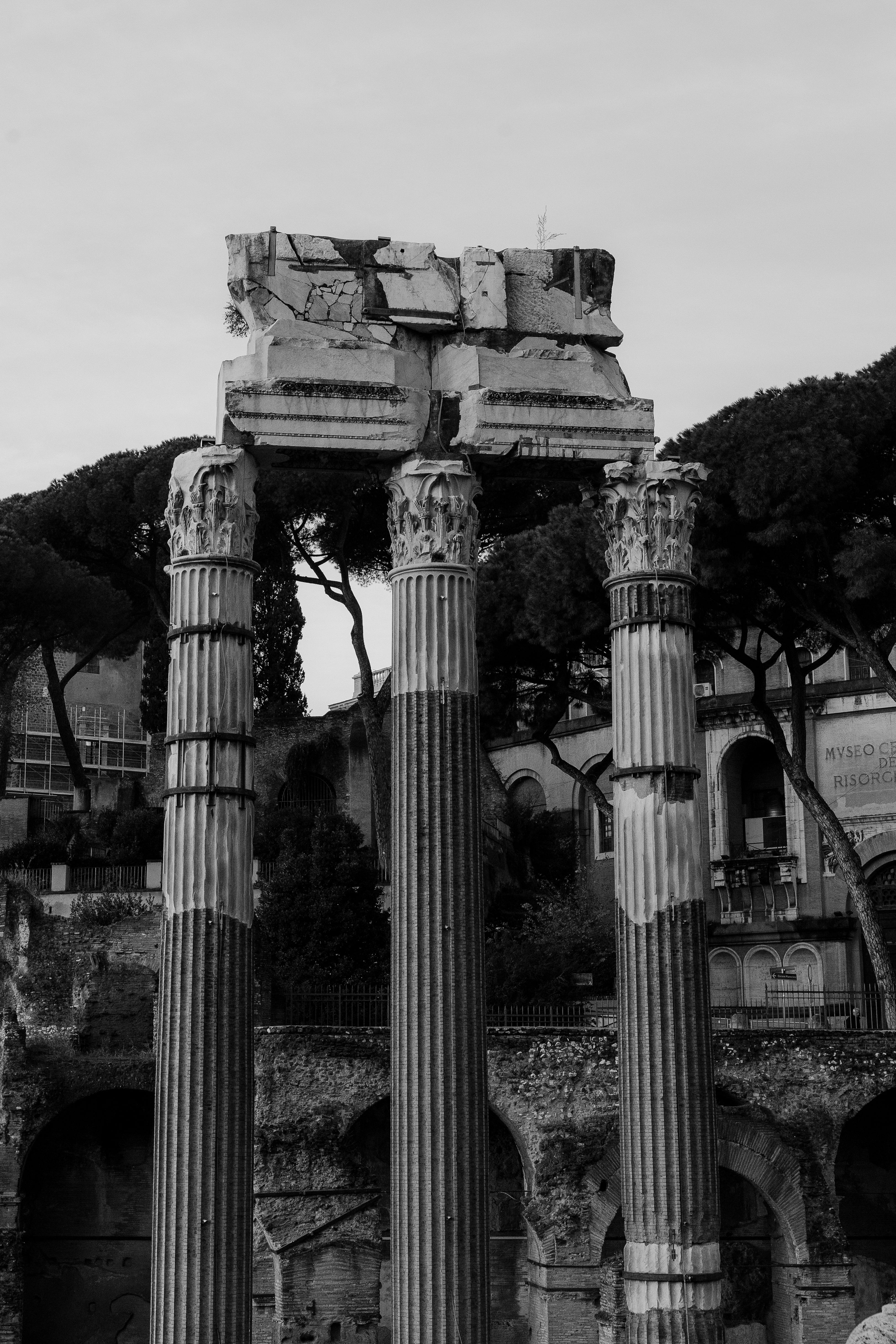Column of Forum Romanum in Rome · Free Stock Photo
