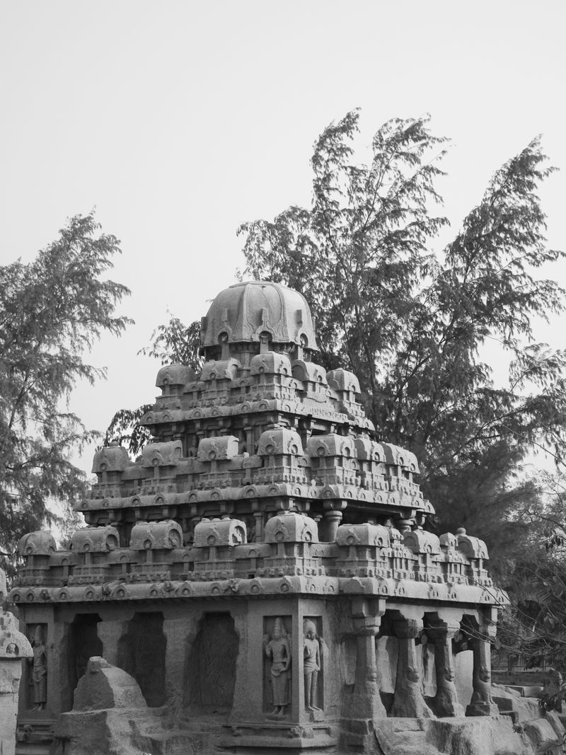 Ancient Stone Temple in Tranquil Setting · Free Stock Photo