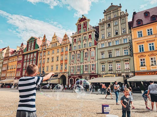 คลังภาพถ่ายฟรี ของ wroclaw, การเดิน, การเล่น