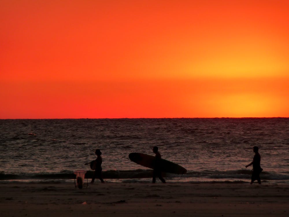 Gratis Fotos de stock gratuitas de mar, naranja, puesta de sol Foto de stock