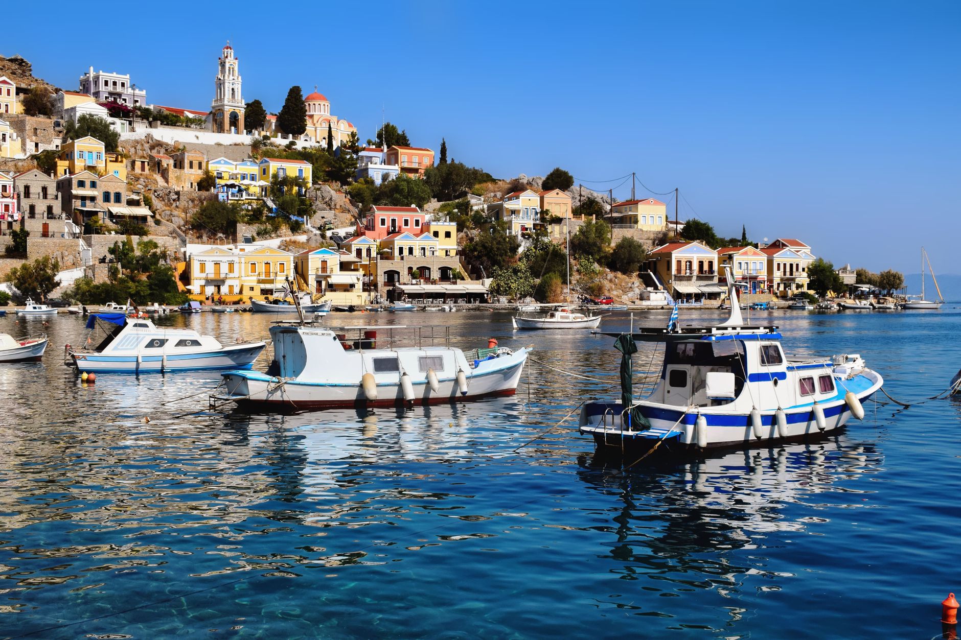 Popular sights in Symi Landmarks in Symi