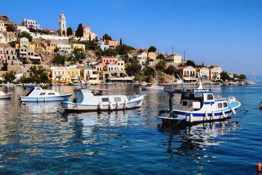 Symi island boat day — Rhodes
