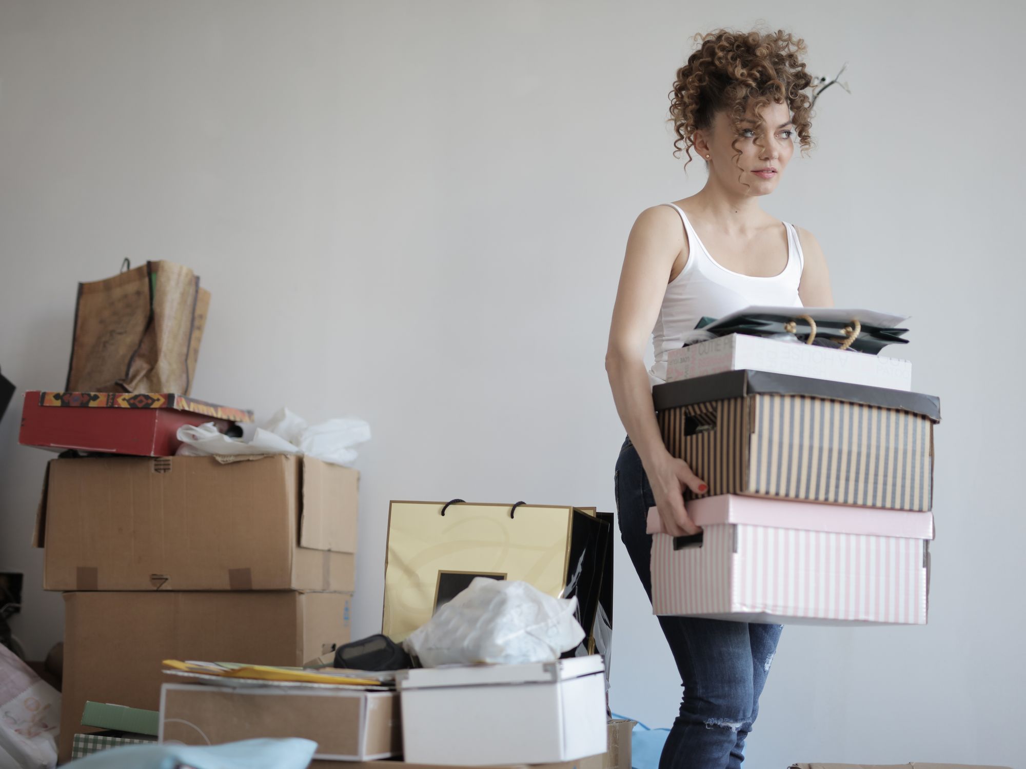 House Removals in Macduff, Scotland — professional movers carrying furniture on a house move