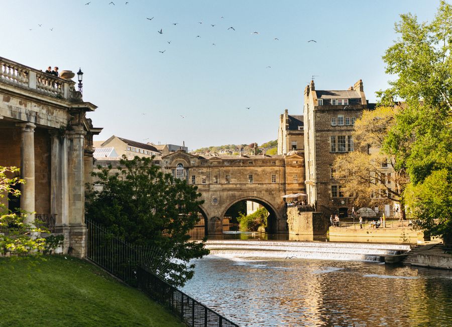 Bath, United Kingdom — a travel moment · stay connected with a Bath eSIM from My Holiday SIM
