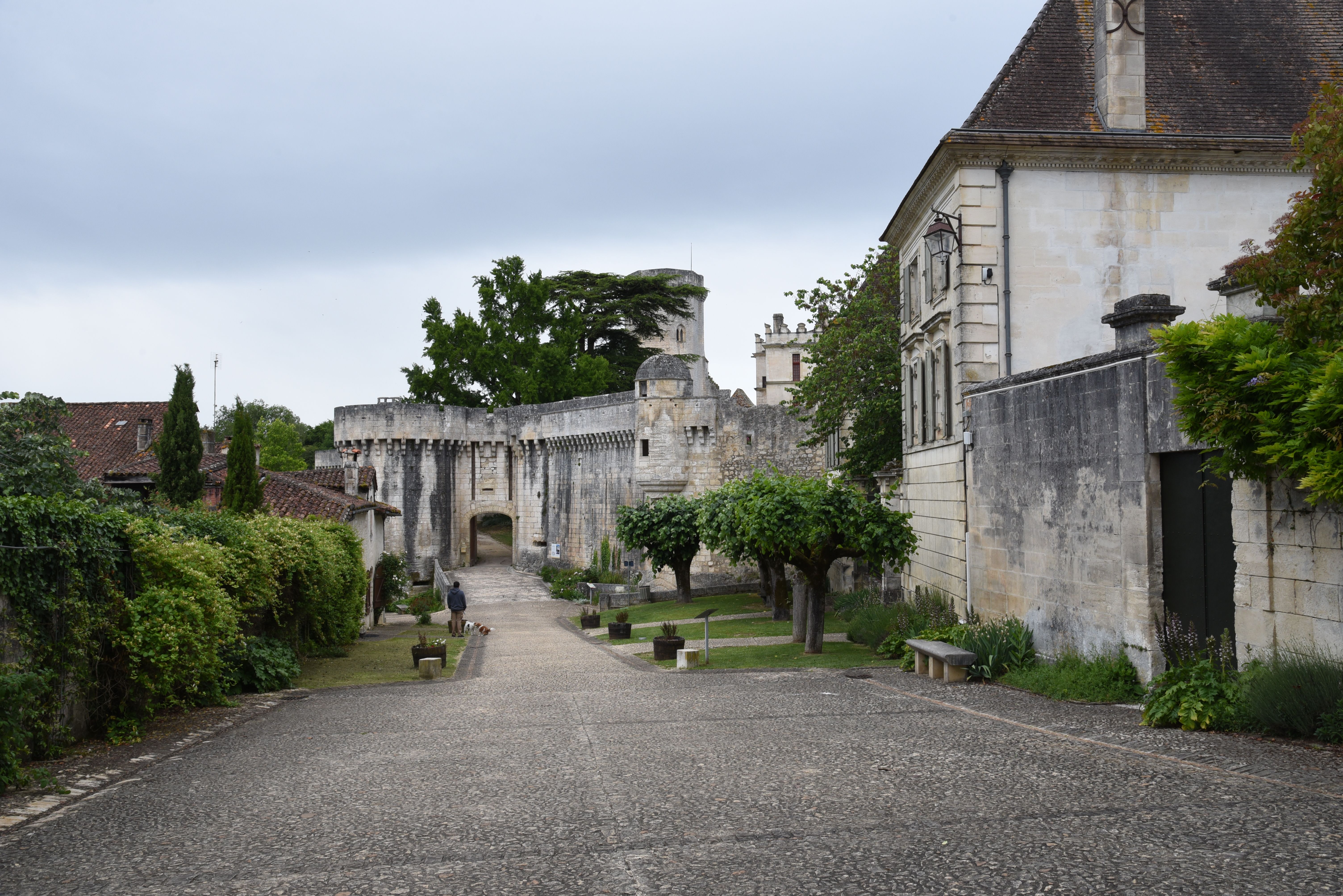 Historic Stone Fortress Entrance in French Village · Free Stock Photo