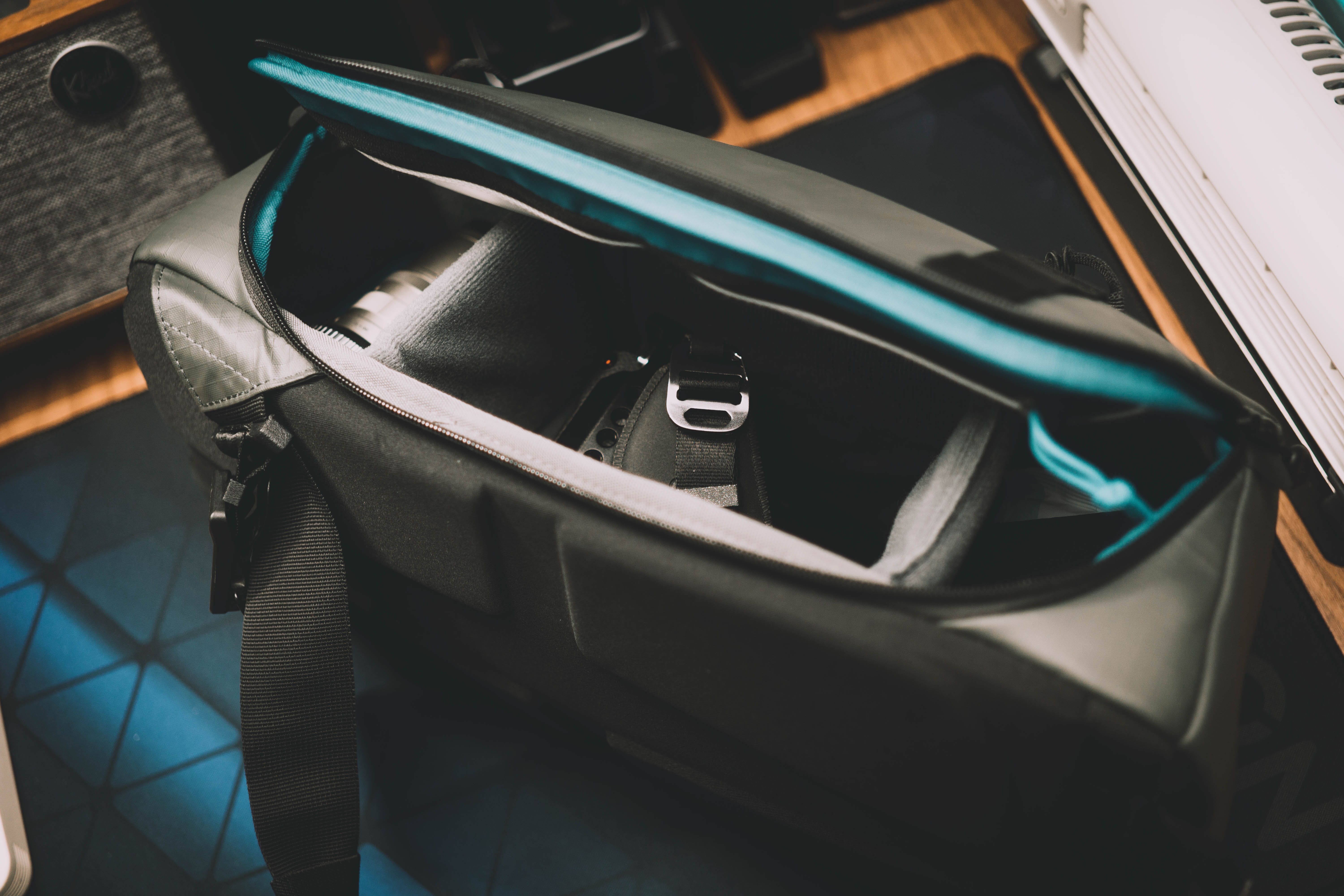 Backpack with compartments for digital nomads