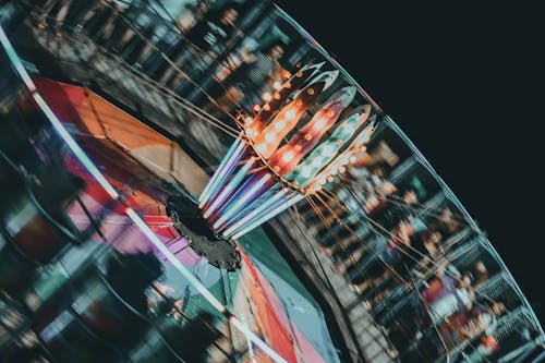 Free stock photo of carnival, colors, spinning