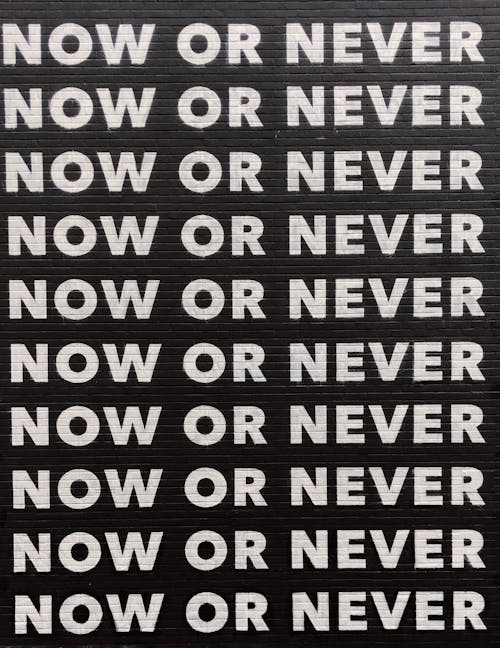 Now or Never Quote