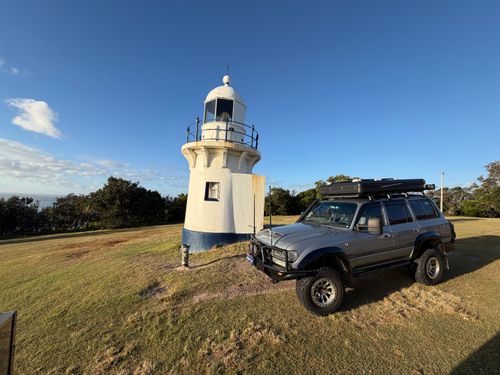 Free stock photo of 80 series toyota, historic lighthouse Stock Photo