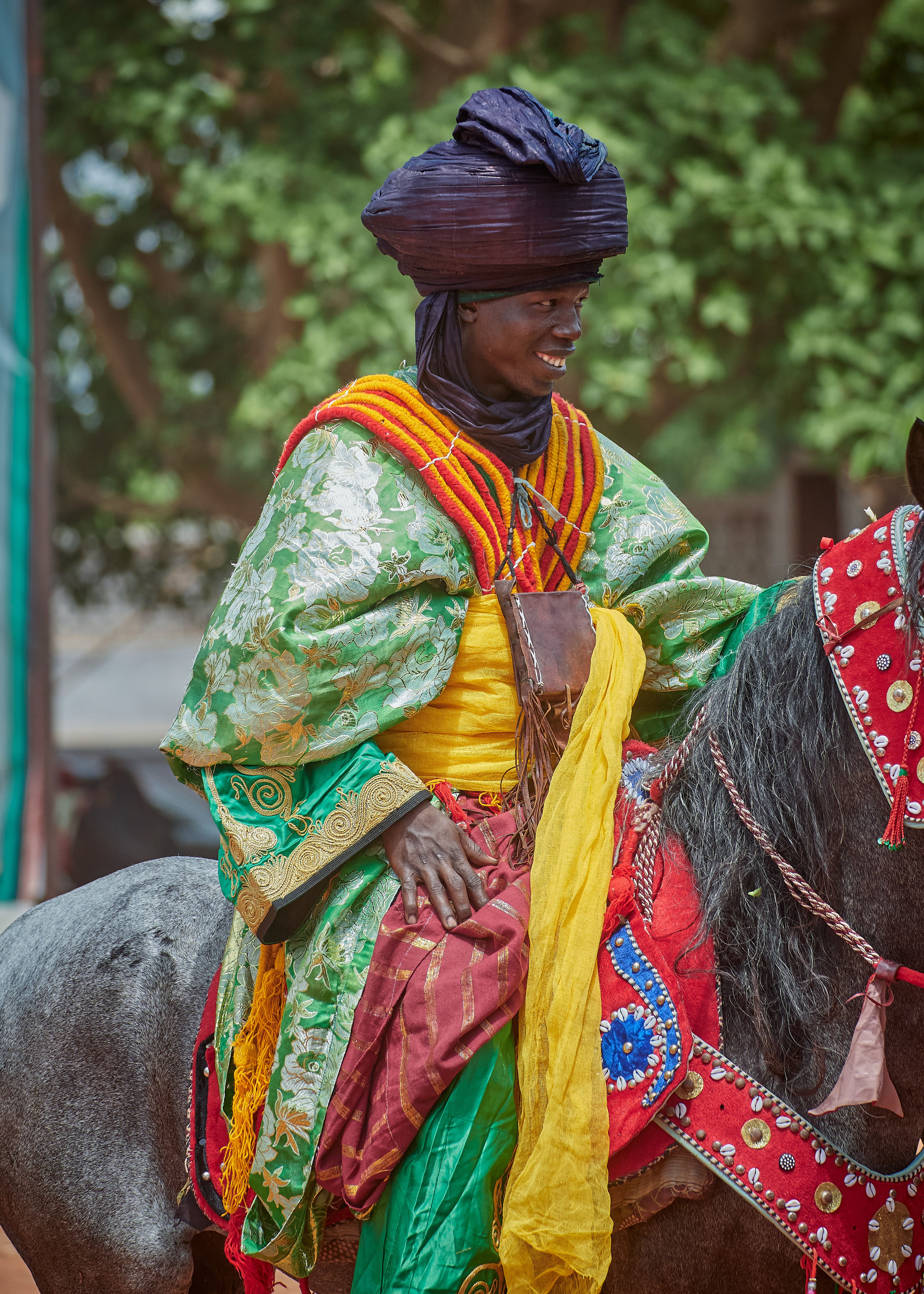 Elegant Horseback Rider in Traditional Attire · Free Stock Photo