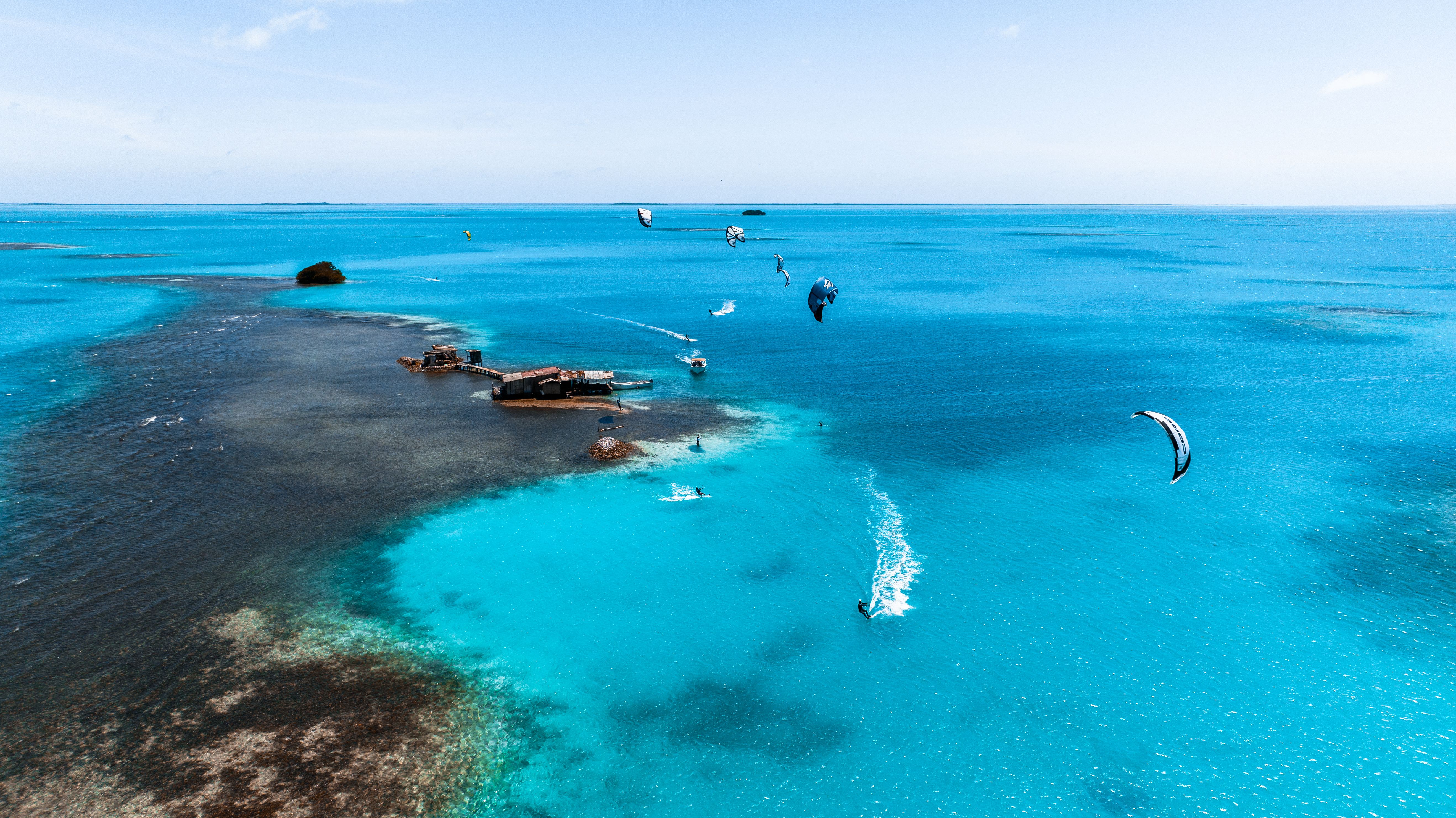 Windsurf et Kitesurfing à Cabbage Beach - Paradise Island