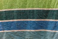 Multicolored crumpled linen cloth