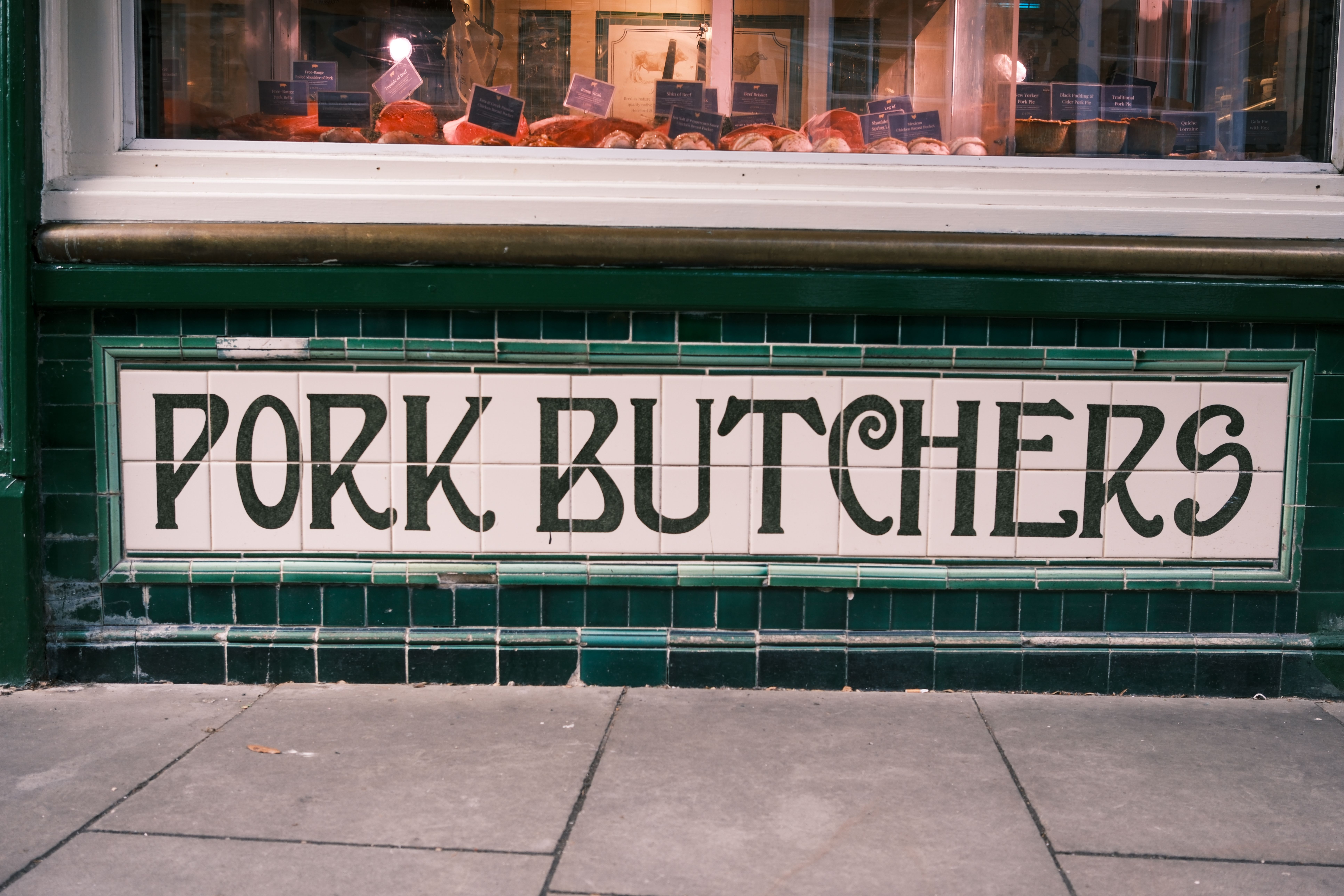 Capital Butcher shopfront in Edmonton North London serving local families