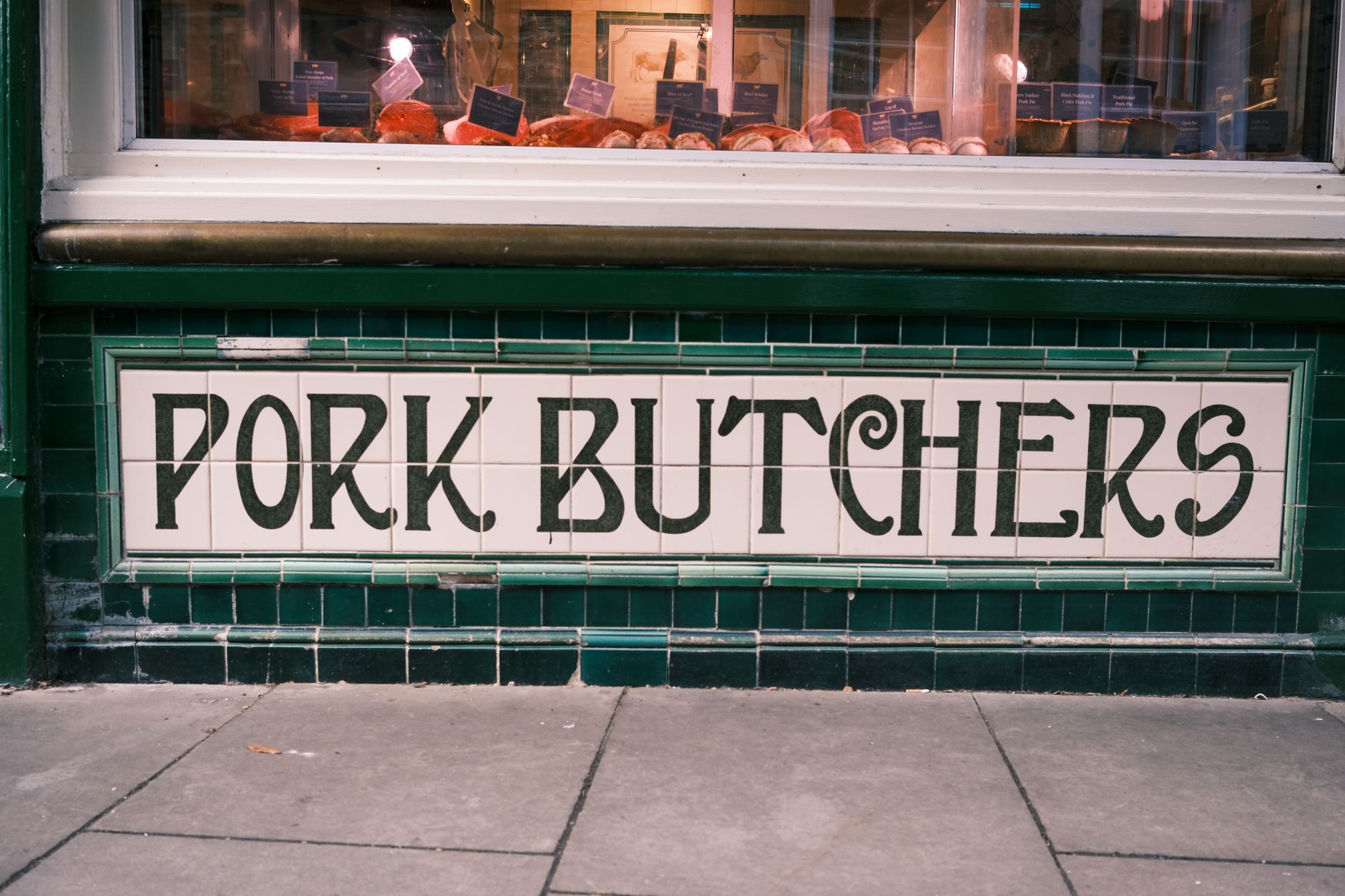 butcher counter pork photograph for this story
