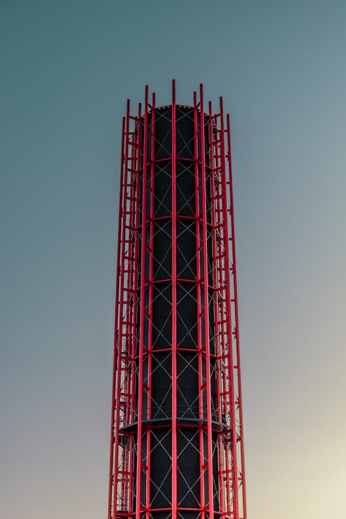 Free Red Tower Under Blue Sky Stock Photo