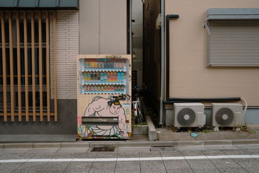 Sumo stable morning practice — Tokyo