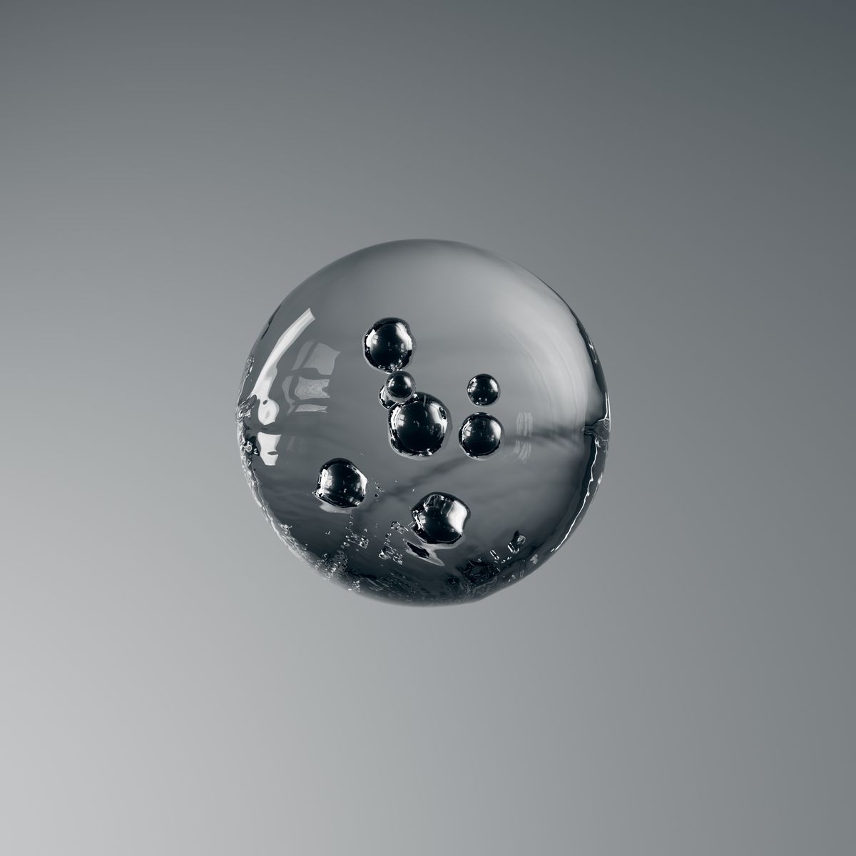 Seed bubbles in a clear glass orb — photo by Rostislav Uzunov on Pexels