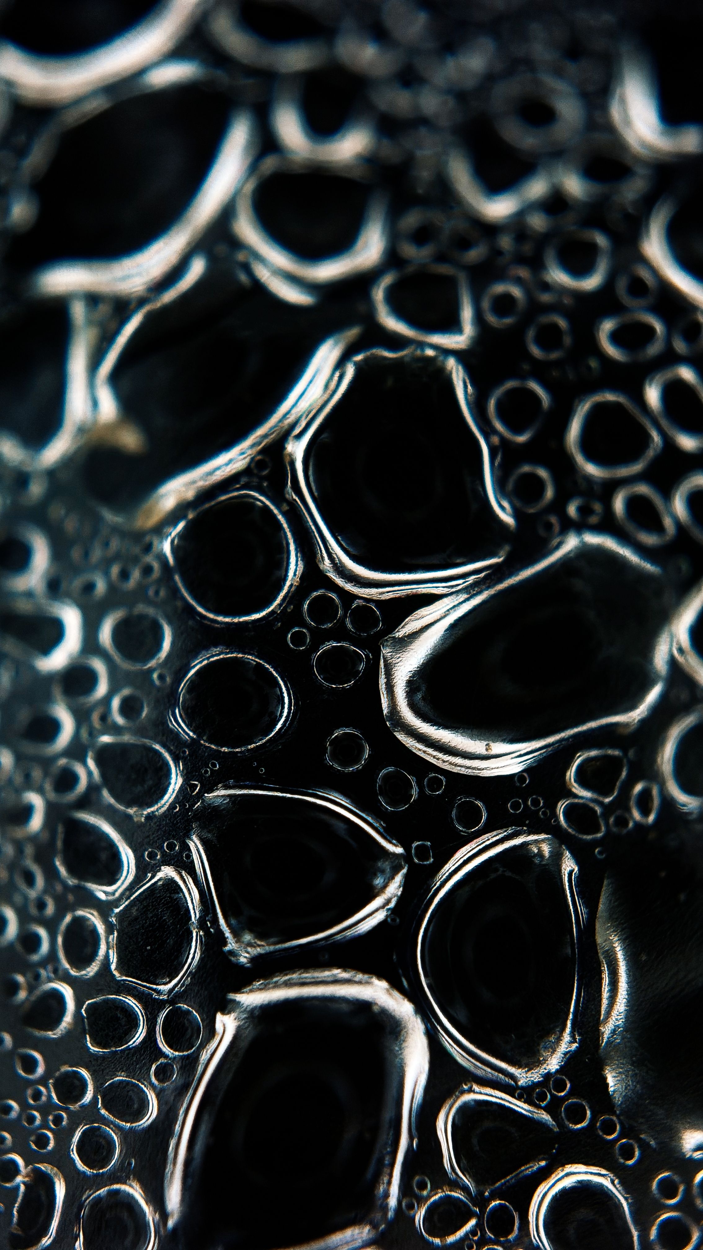 Close-Up of Abstract Water Bubbles Texture · Free Stock Photo