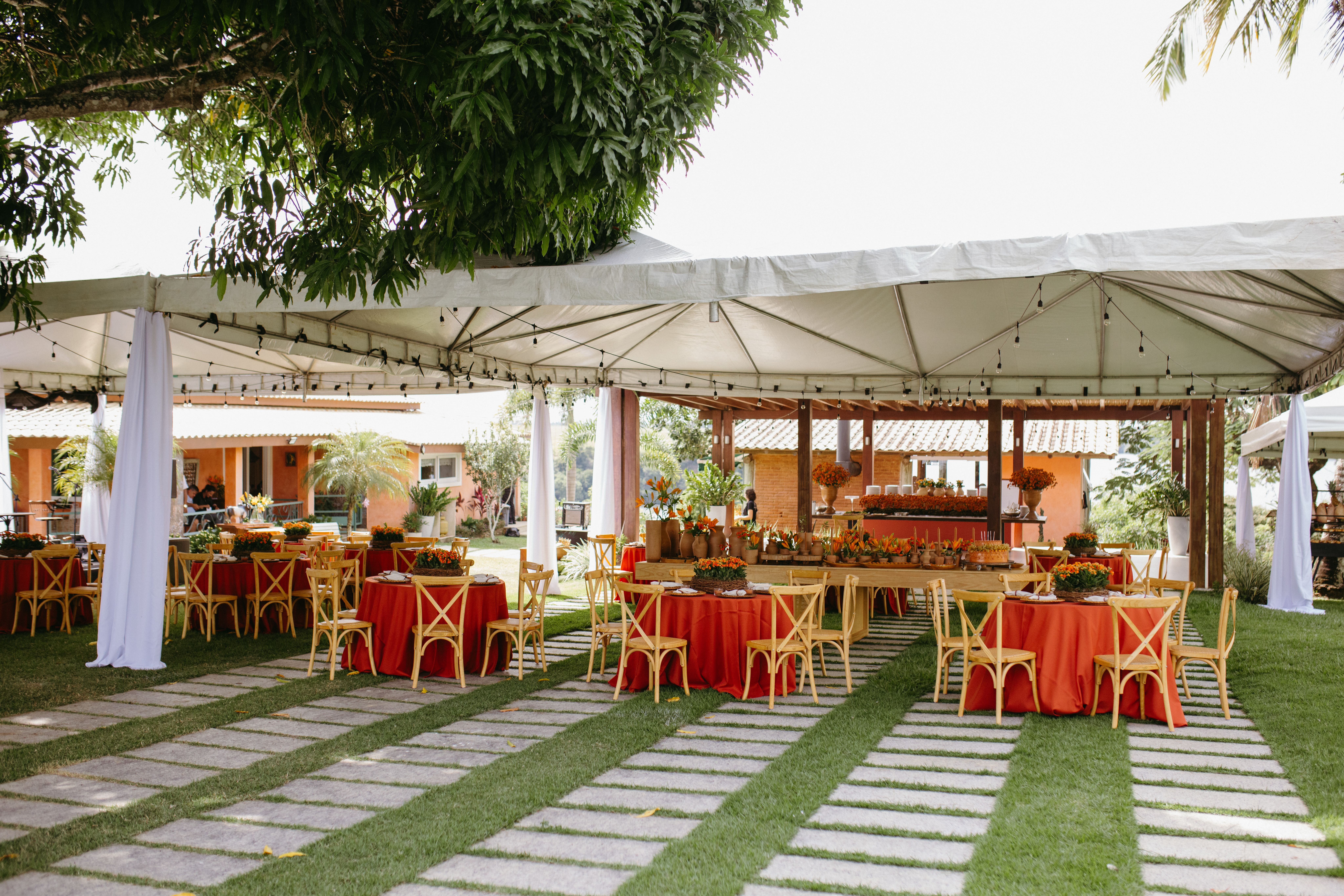 Estructura para evento al aire libre