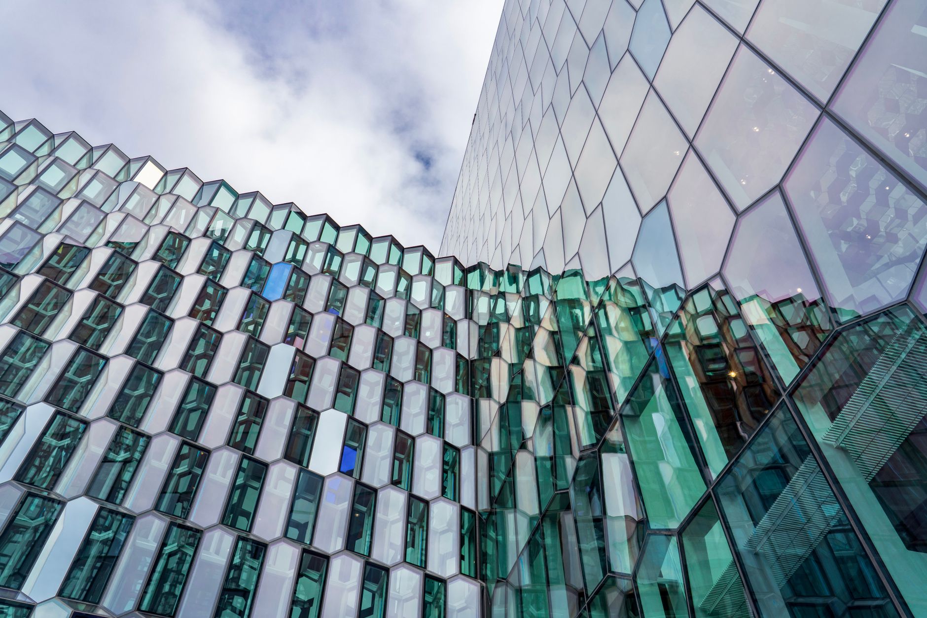 Himmel & Muster – Majestätisches architektonisches Motiv