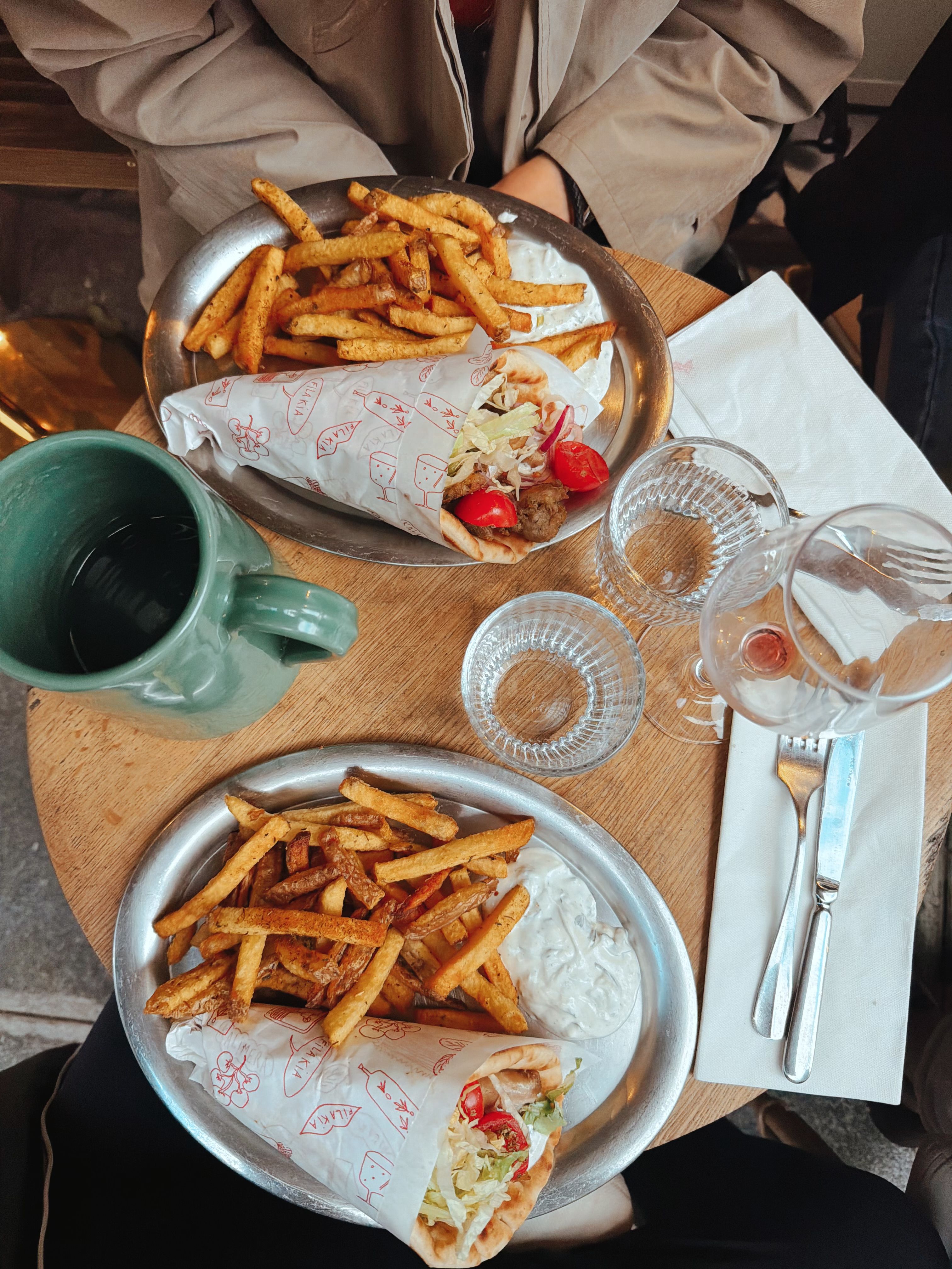 Calabresa com Fritas