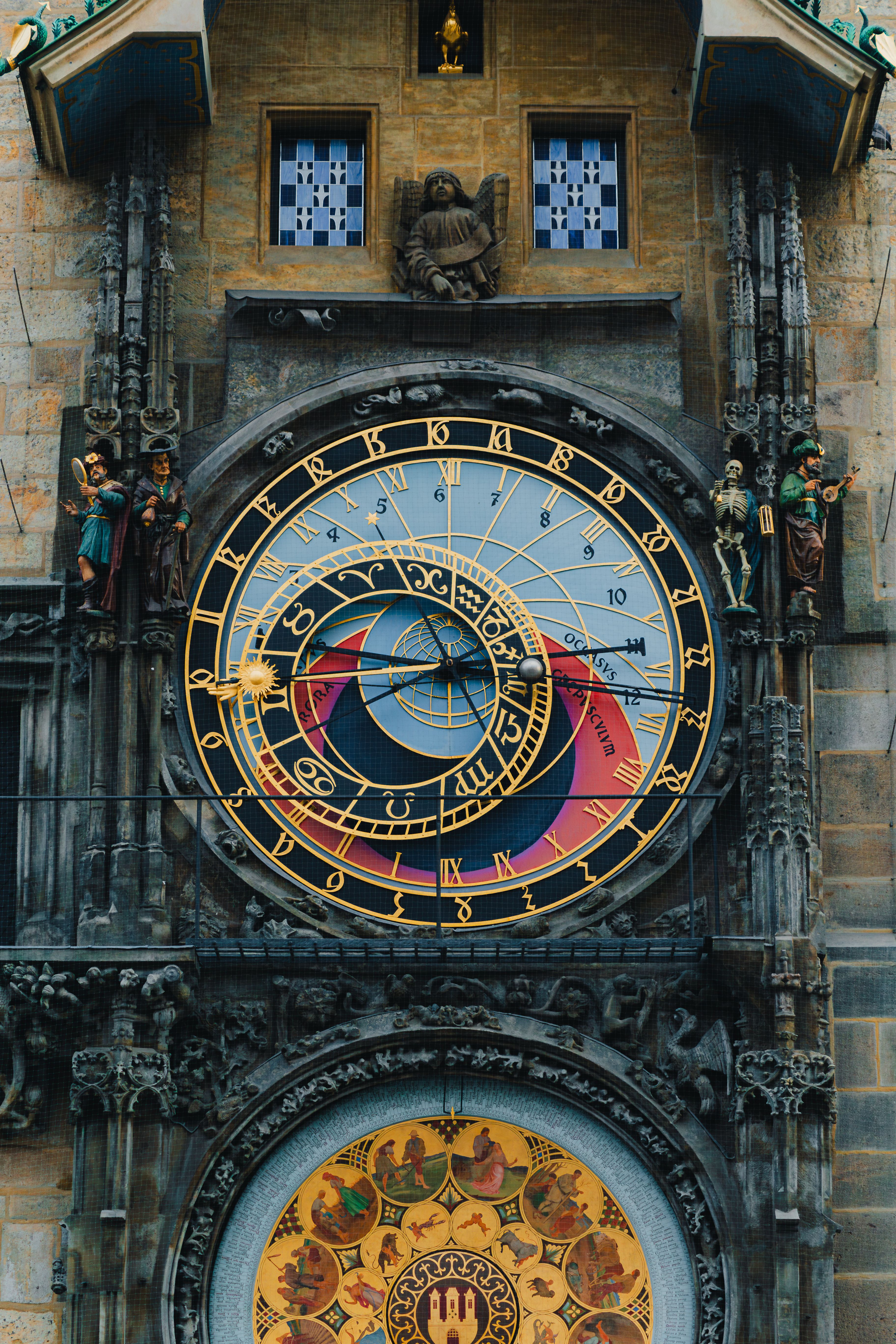 Prague Astronomical Clock: An Iconic Medieval Timepiece · Free Stock Photo