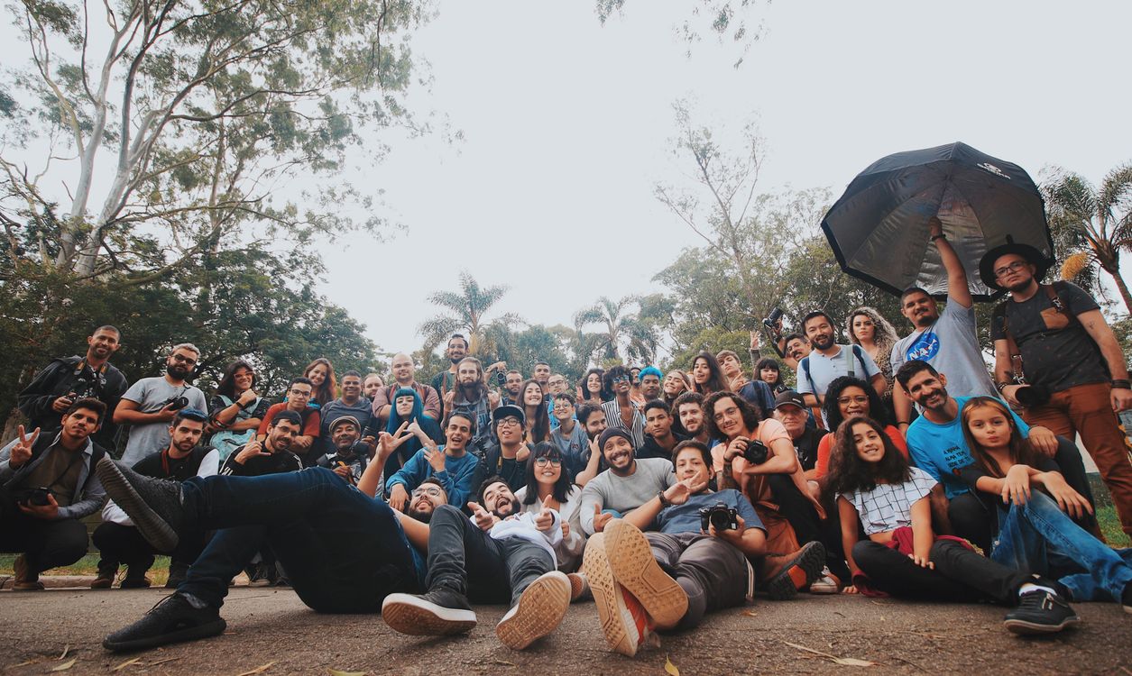 Group Together Diverse group of people gathering together · Free Stock Photo