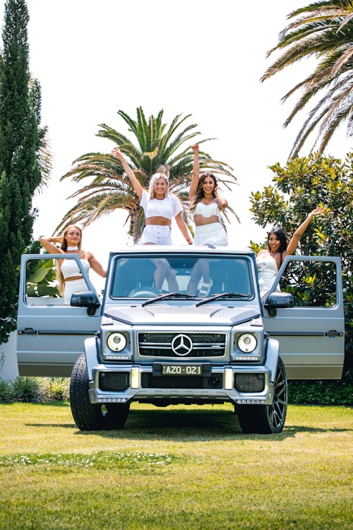 Free stock photo of cars, girls, rich