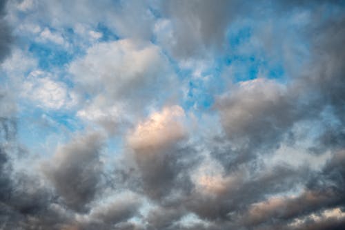 Free Photo of Cloudy Sky Stock Photo