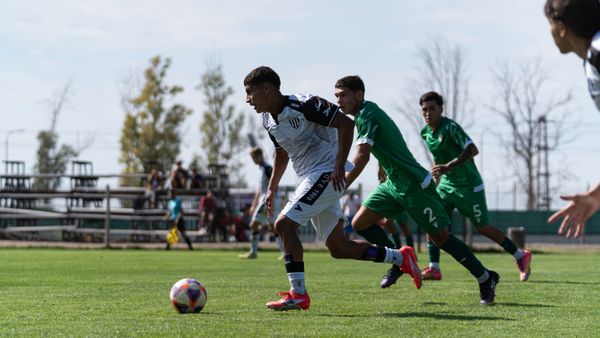 Exciting soccer match in outdoor stadium