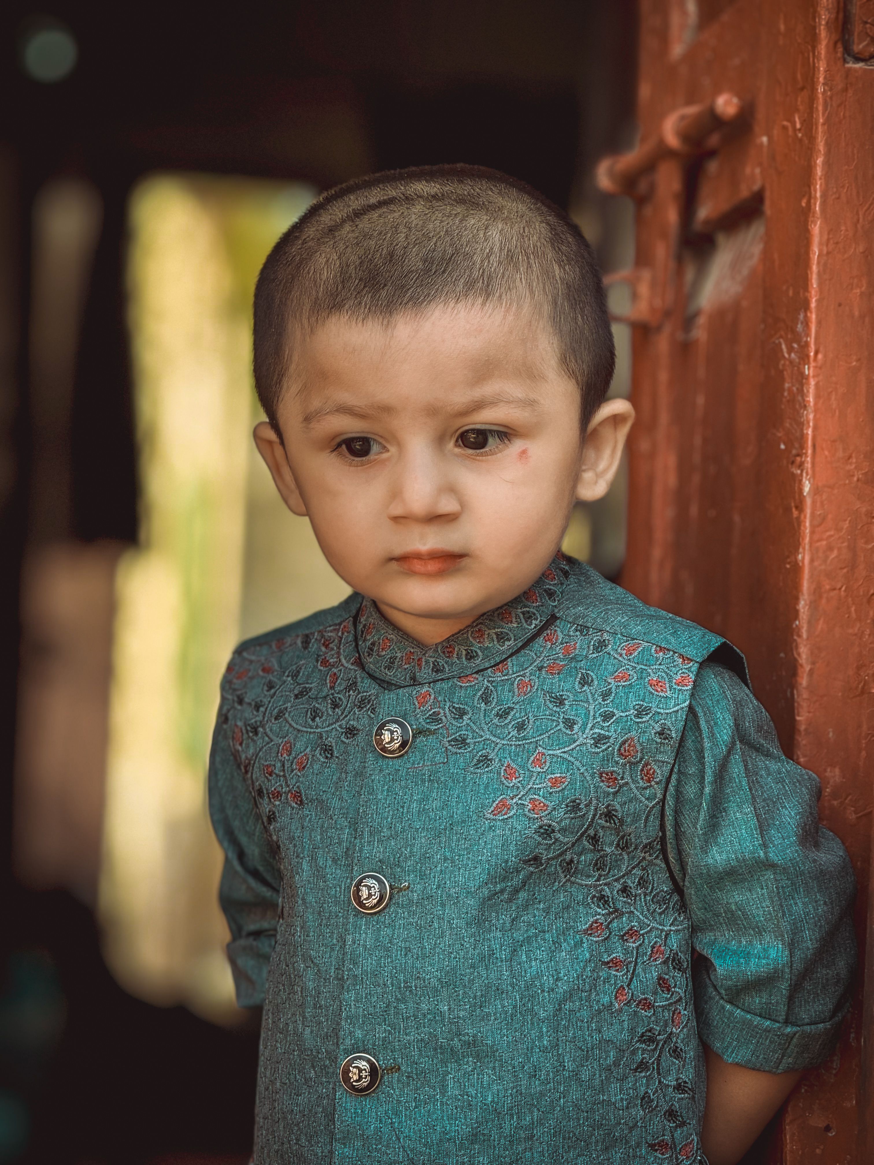 Boys Sherwani-Style Set