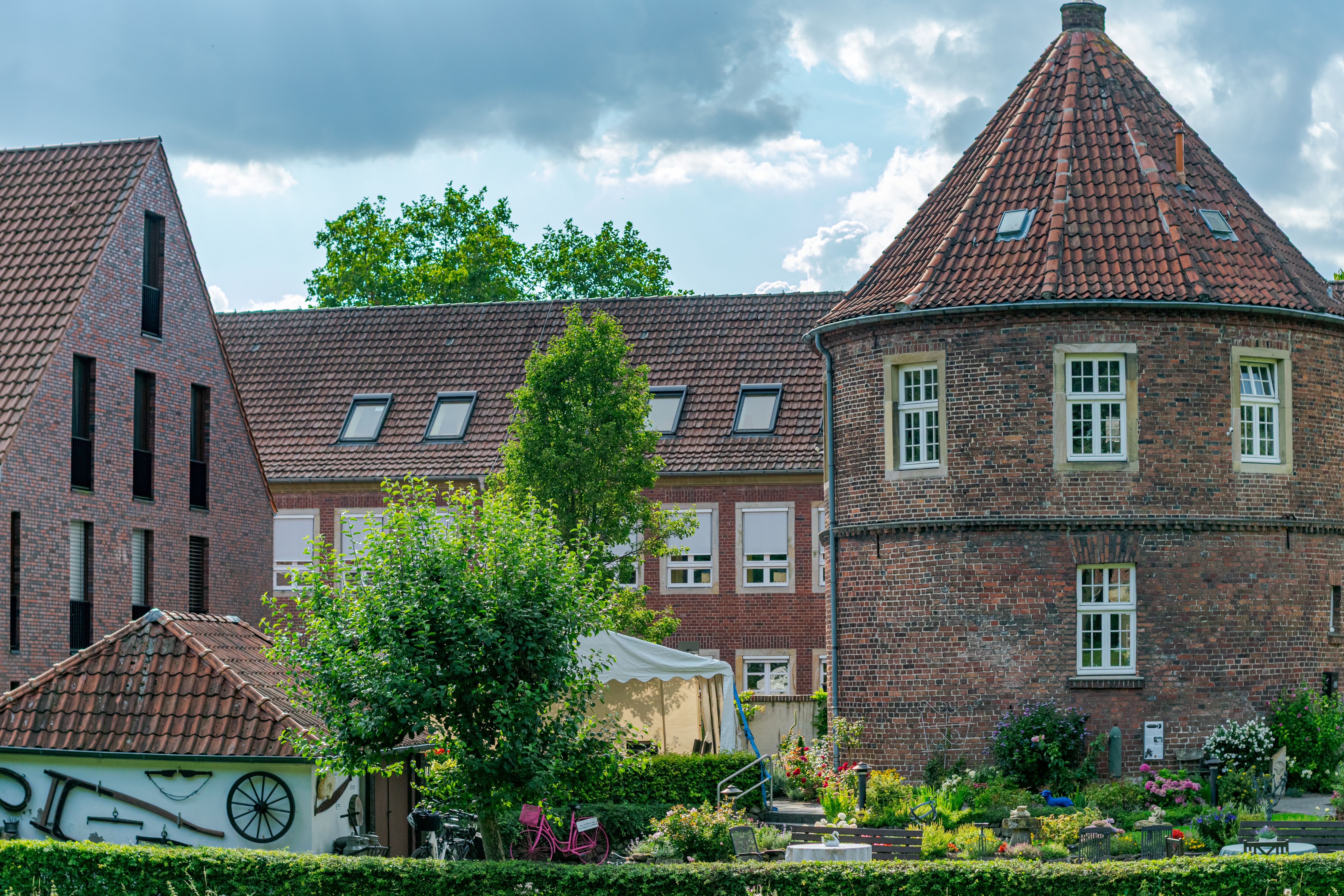 Mittleres Regenwassersystem für Standardgärten