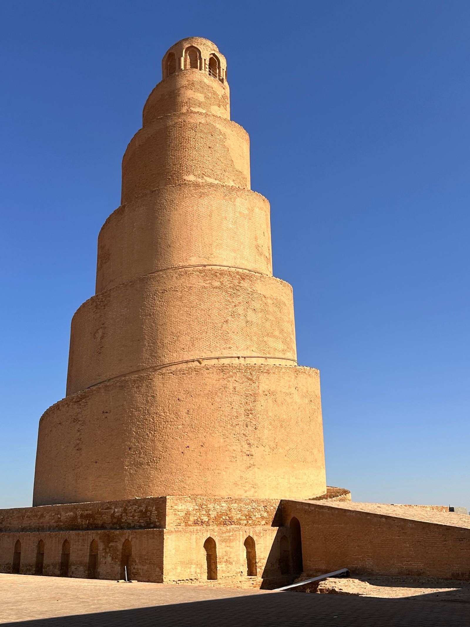Minaret spiralé de Malwiya à Samarra — voyage en Irak