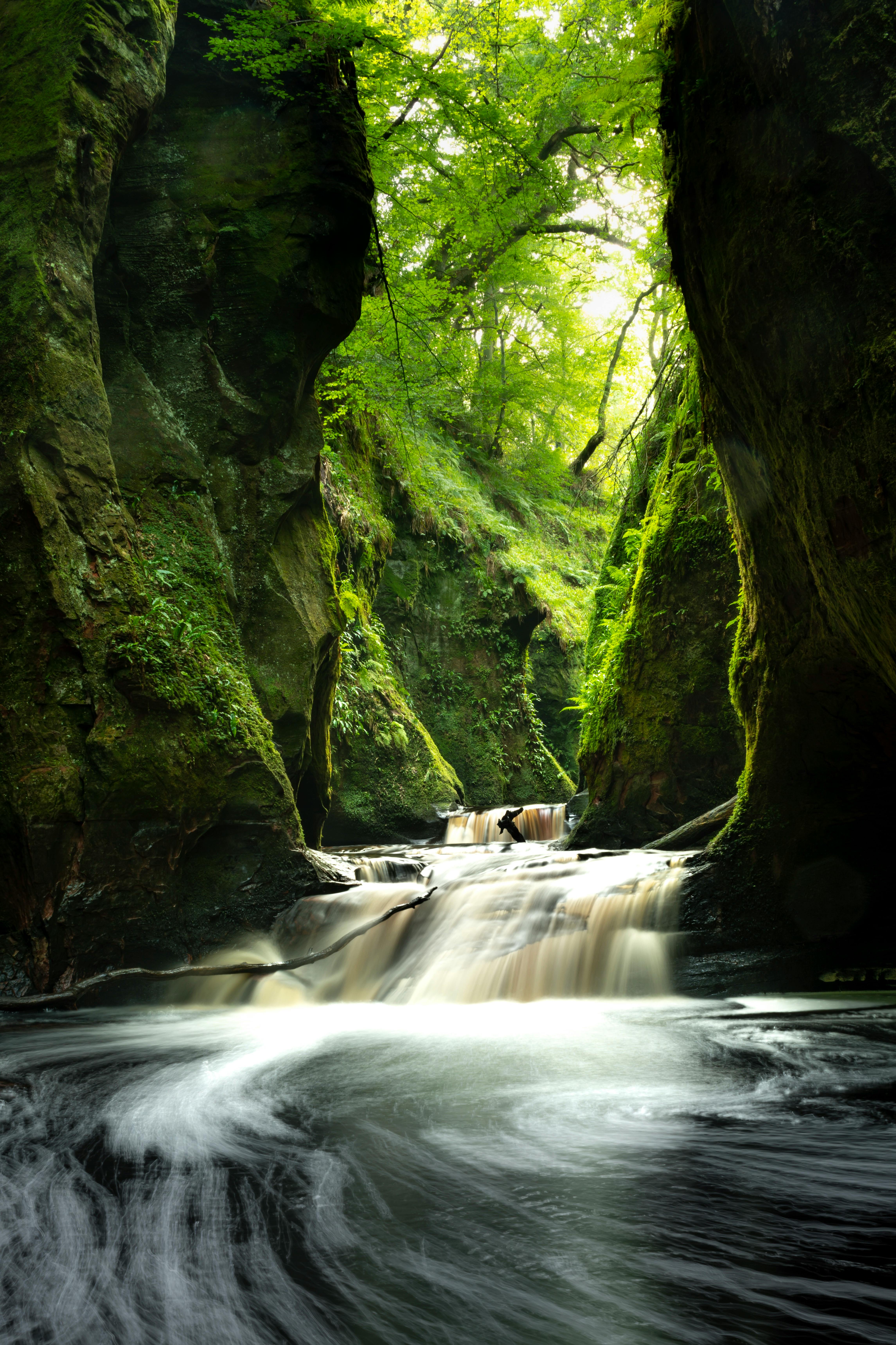  Photo  gratuite de acc l r  cascade chute d eau 