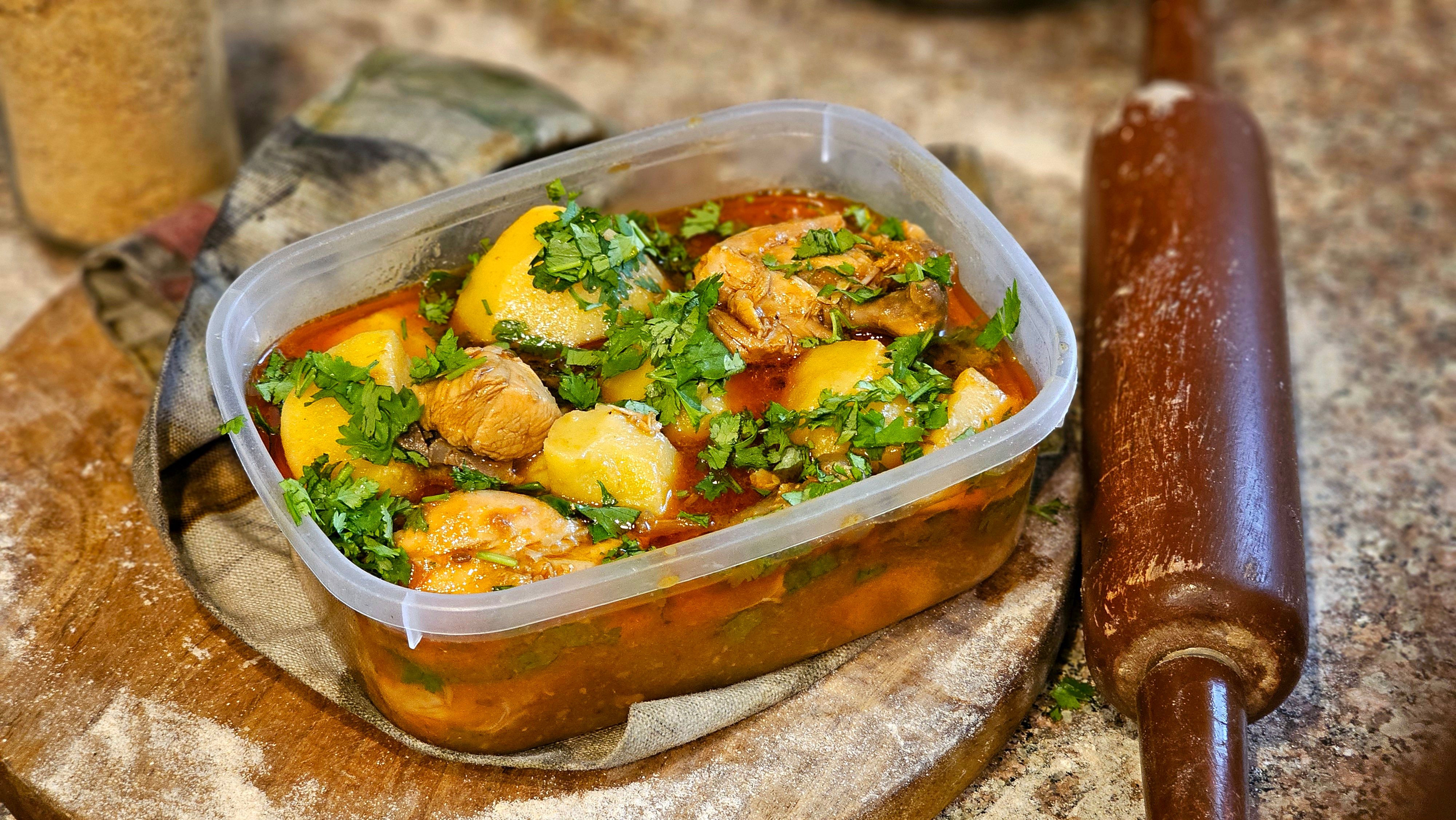 Quince and meat stew