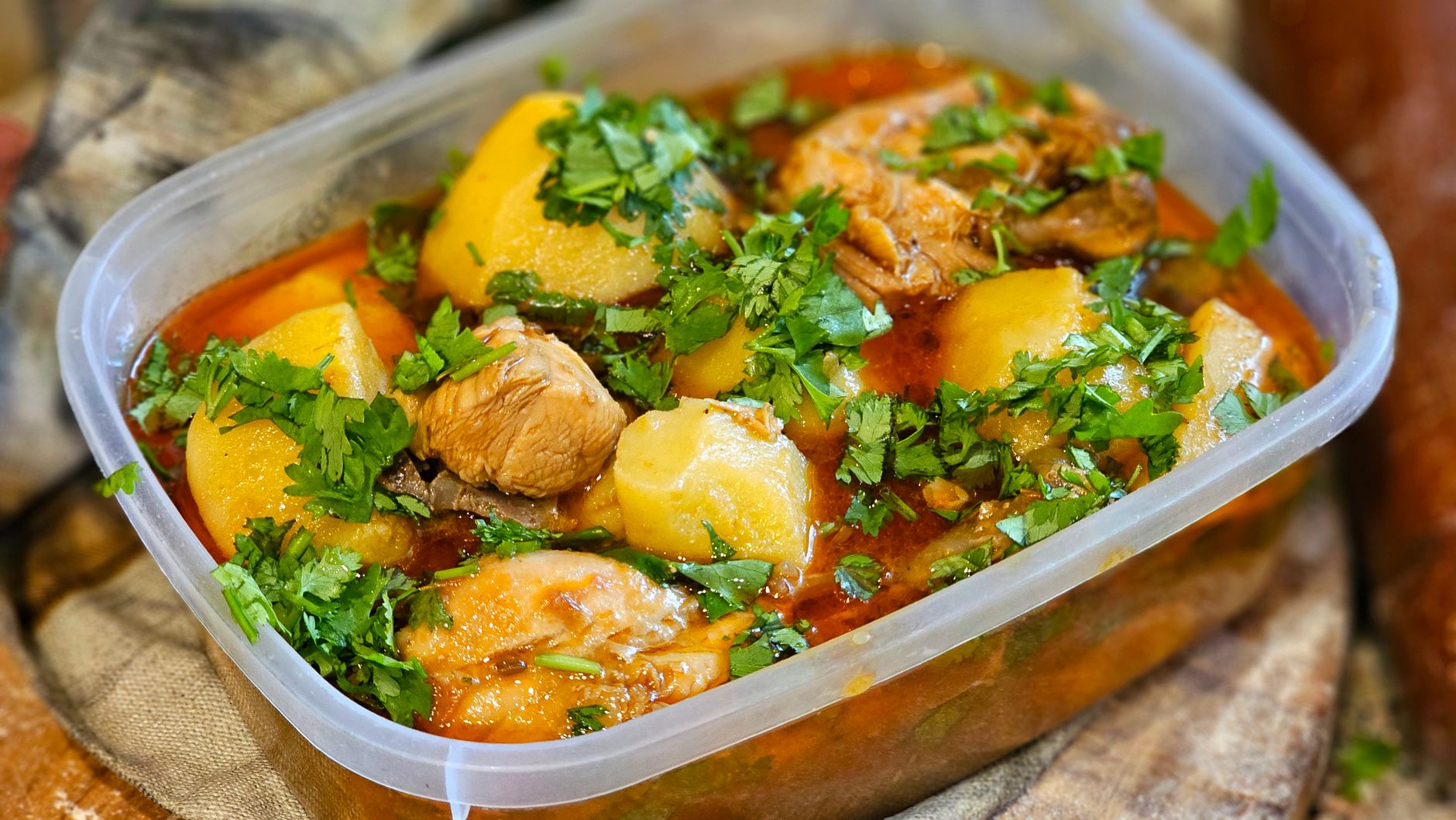 Last night's curry