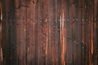 Shabby texture of wooden door as background
