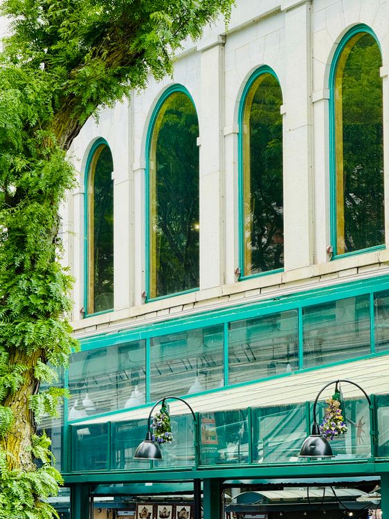 Historic Boston Architecture with Greenery · Free Stock Photo