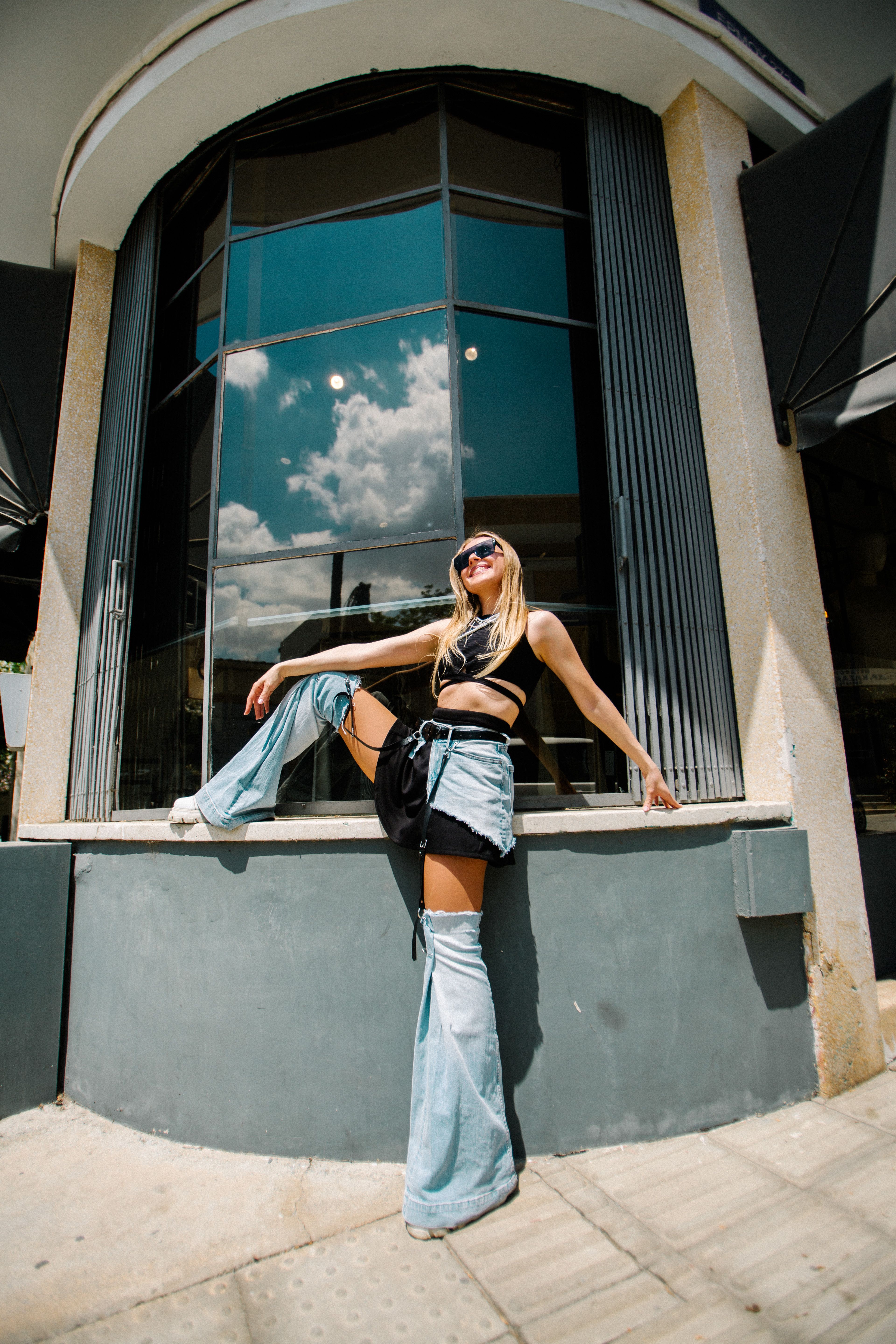 Calça Flare Jeans
